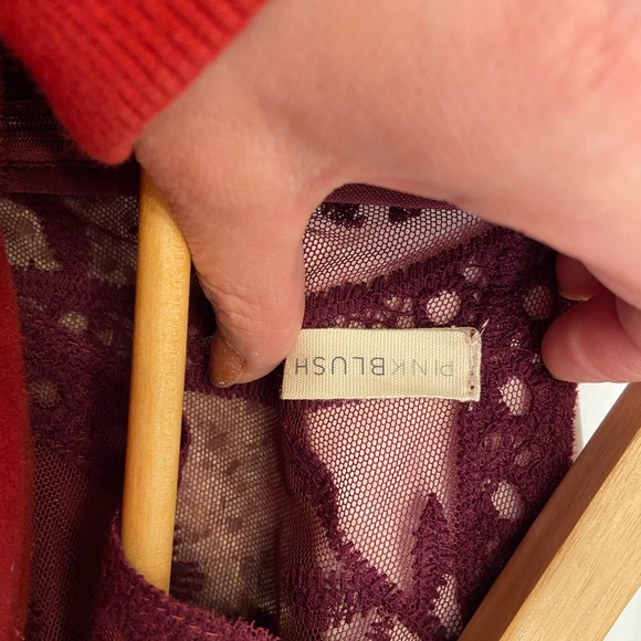 Beautiful Pink Blush Maternity Dress - Picture 4 of 4